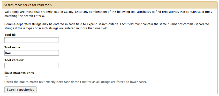Search Valid Tools