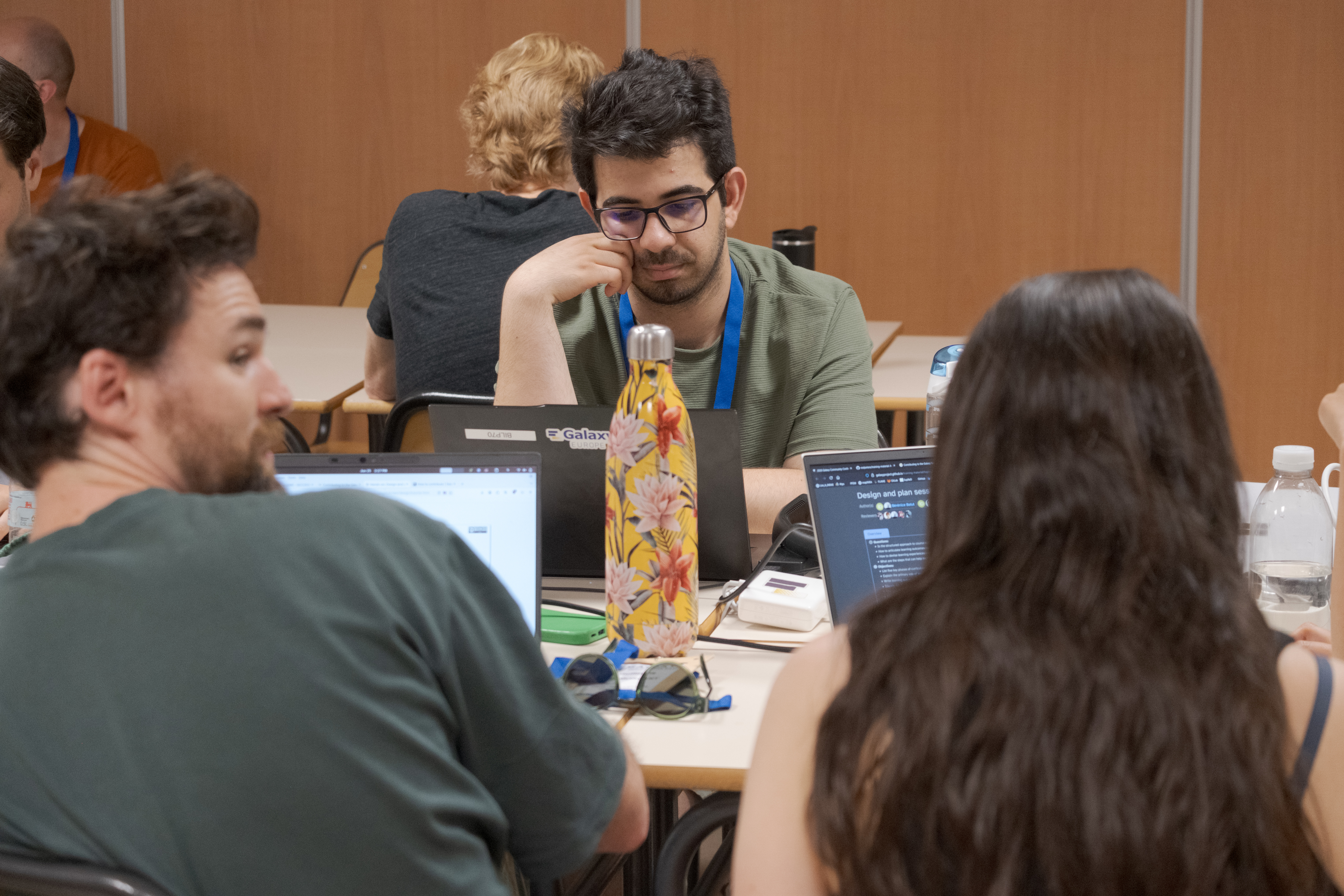 CoFest participants collaborating on agentic Galaxy interactions.