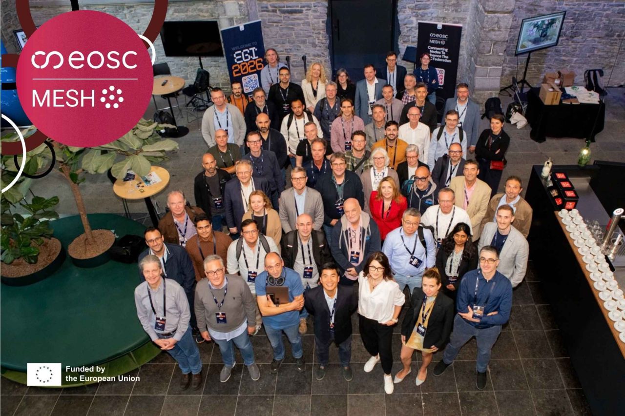 EOSC-MESH kickoff meeting group photo